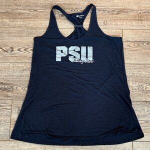 Champion PSU Penn State Women's Navy Tank Top Large L